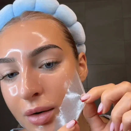 The mask in use