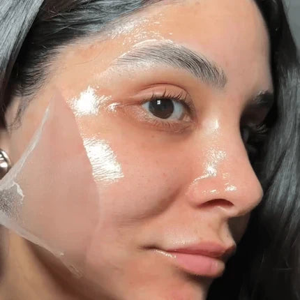 The mask in use