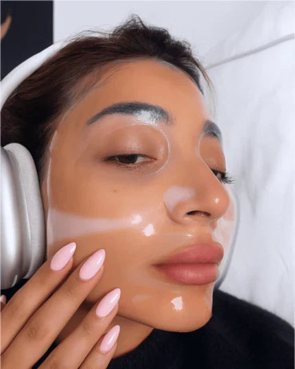 The mask in use