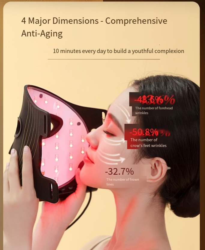LED Silicone Photon Face Mask